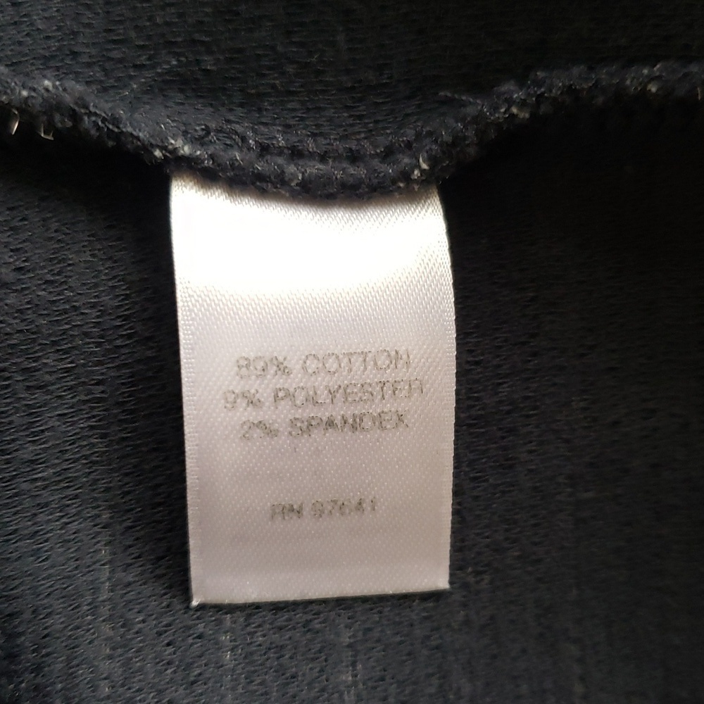 J. Jill Sheath Dress Large Navy Blue Stripe Pockets Work Office Career Corpcore - Picture 6 of 13